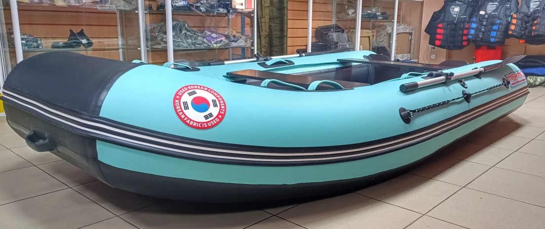 КОМПЛЕКТ ЛОДКА MISHIMO LITE 400 + МОТОР 9,9 (20) Л.С. в Абакане