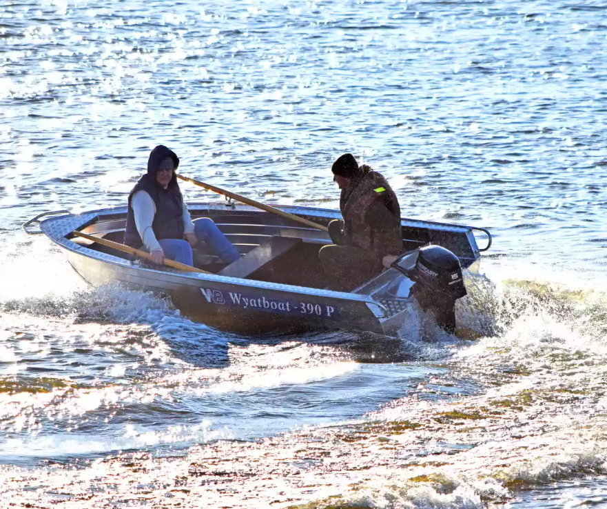 Алюминиевая лодка Wyatboat-390 P в Абакане