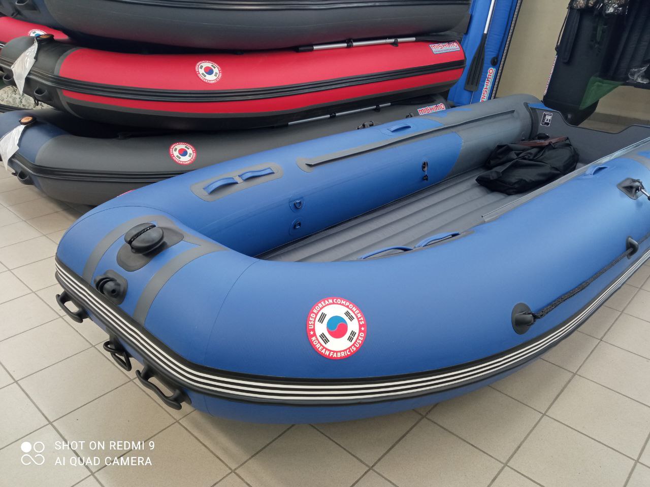 Лодка MISHIMO RIVER JET 390 под водомет в Абакане