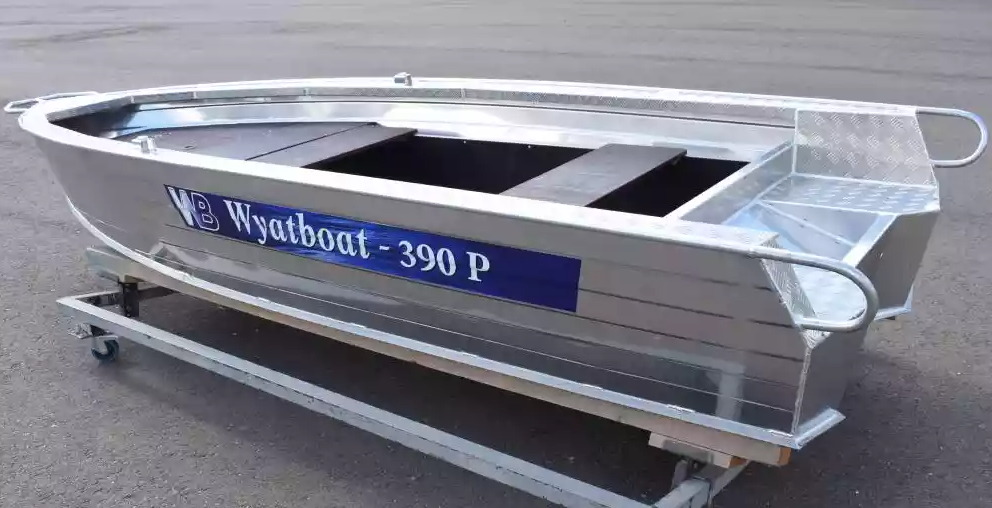 Алюминиевая лодка Wyatboat-390Р Fish в Абакане