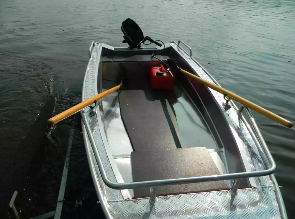 Алюминиевая лодка Wyatboat-390 У в Абакане