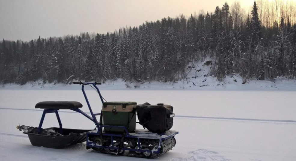 Мотобуксировщик Альбатрос-L 6.5 с фарой в Абакане