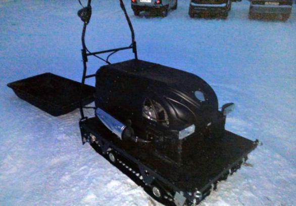 Мотобуксировщик ВОЛКОДАВ POWER V9 в Абакане