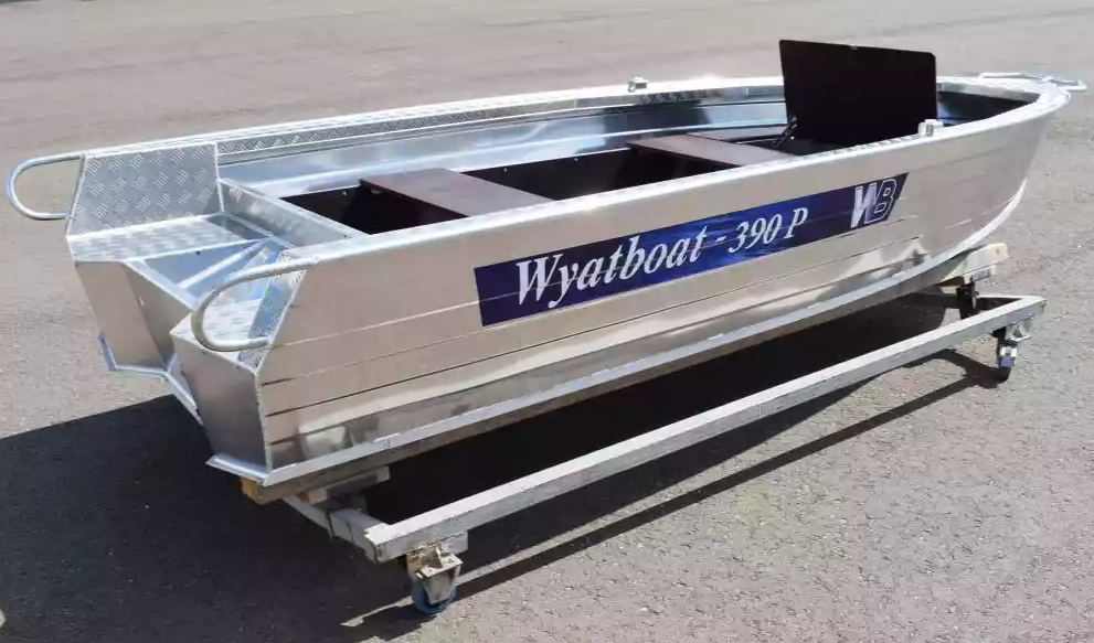 Алюминиевая лодка Wyatboat-390Р Fish в Абакане