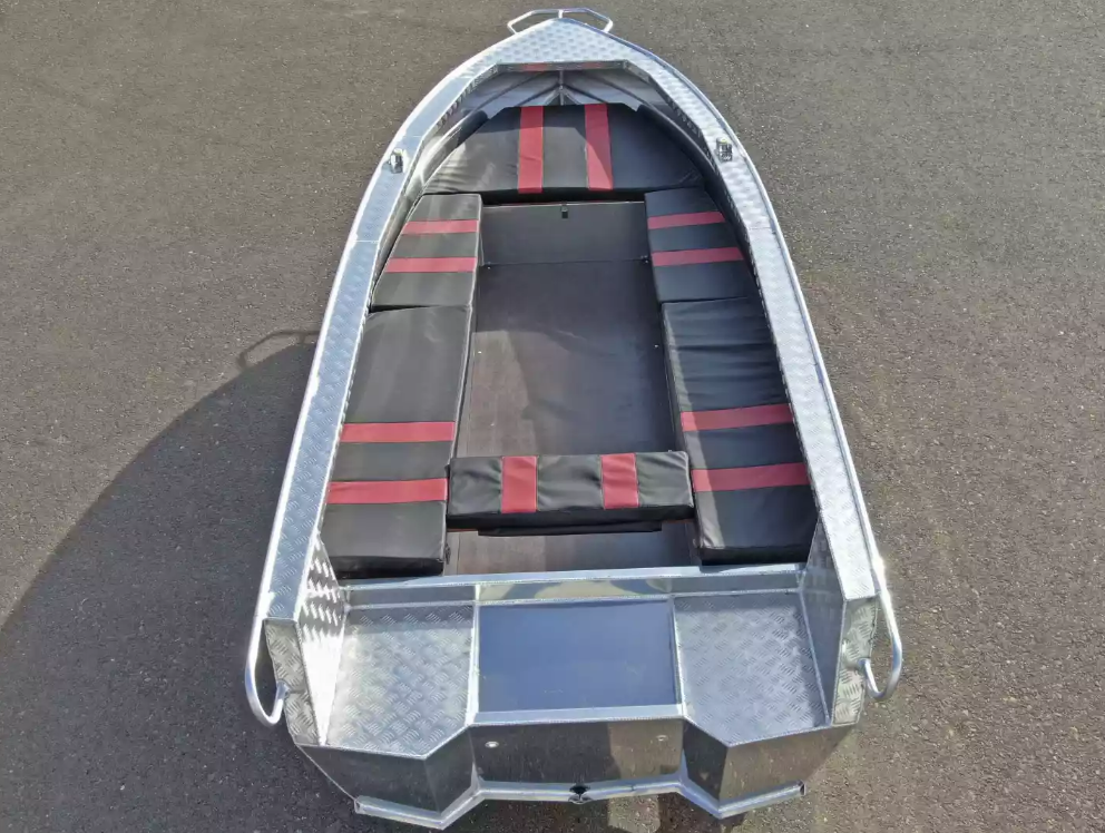 Алюминиевая лодка Wyatboat-390РМ увеличенный борт в Абакане