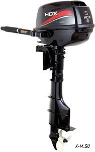Лодочный мотор 4-х тактный HDX F 5 BMS в Абакане