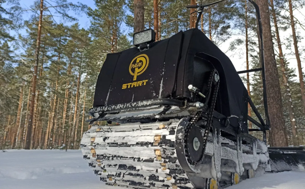 Мотобуксировщик РЫБАК СТАРТ Lifan 15 л.с (тканный капот) в Абакане