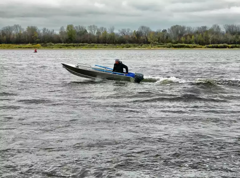 Алюминиевая лодка Wyatboat-390 M в Абакане