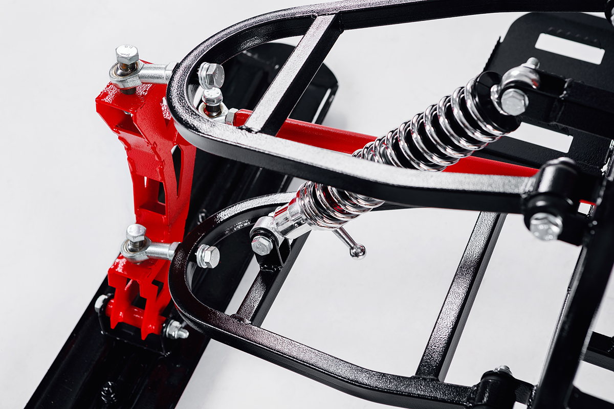 Лыжный модуль IKUDZO TERRAIN с подогревом ручек металлические лыжи в Абакане