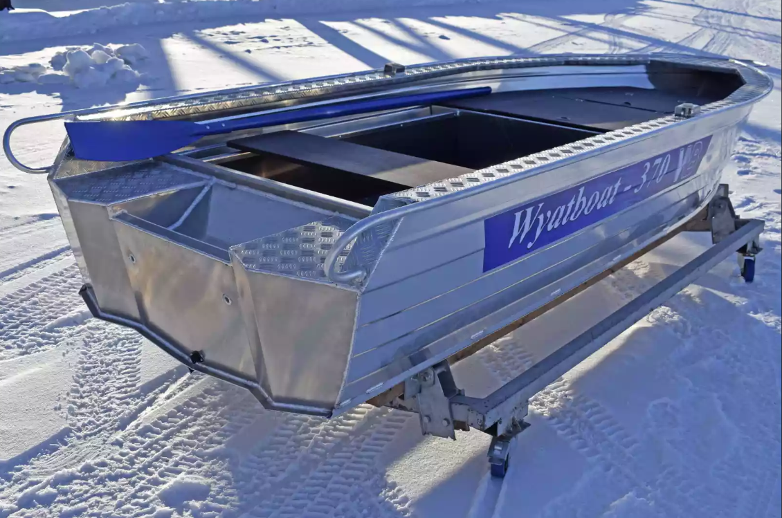Алюминиевая лодка Wyatboat-370 Р FISH в Абакане