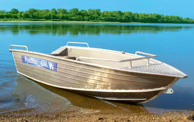 Алюминиевая лодка  Wyatboat-430М в Абакане