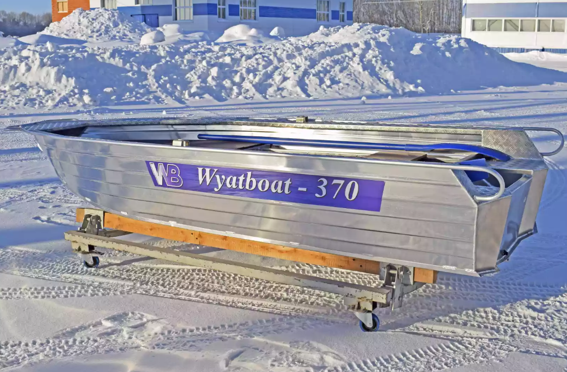 Алюминиевая лодка Wyatboat-370 Р FISH в Абакане