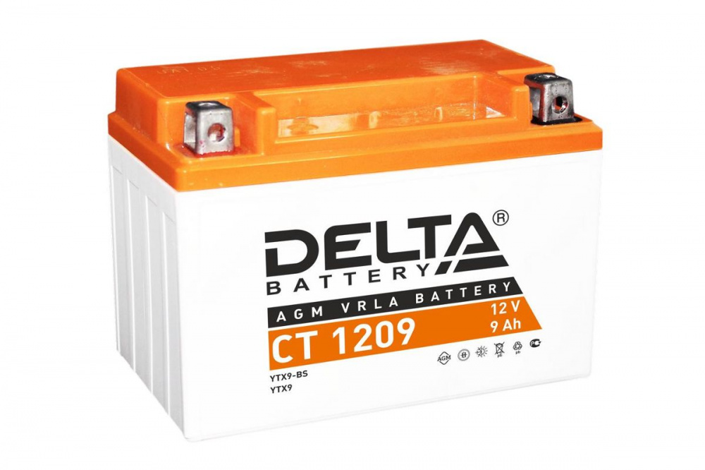 Аккумулятор Delta CT 1209 (12V / 9Ah) в Абакане