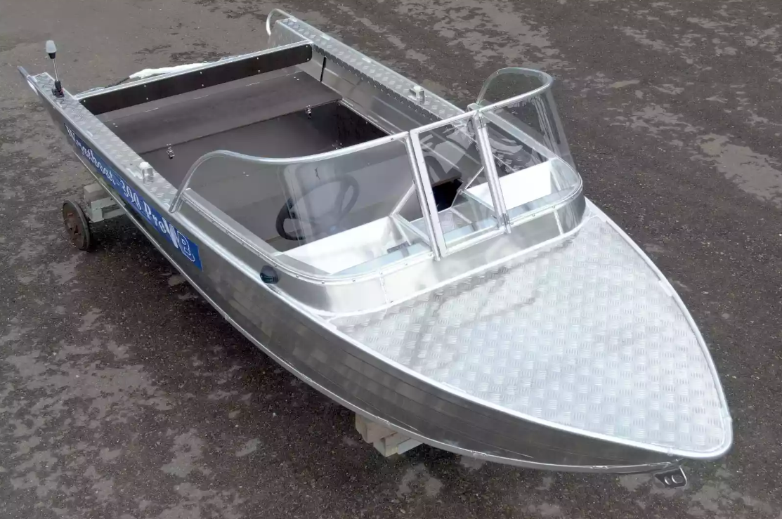 Алюминиевая лодка Wyatboat-390 Pro в Абакане