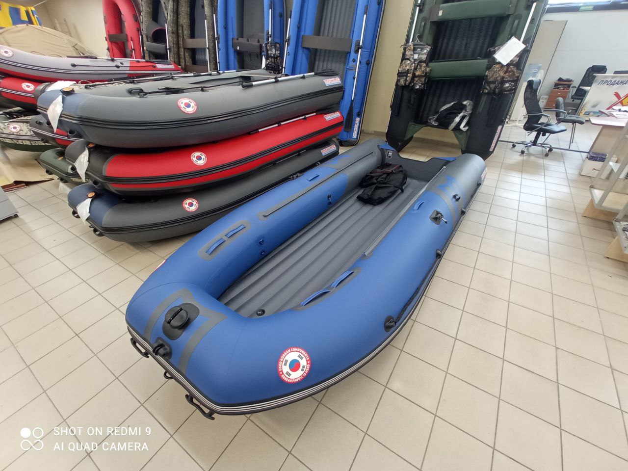 Лодка MISHIMO RIVER JET 390 под водомет в Абакане