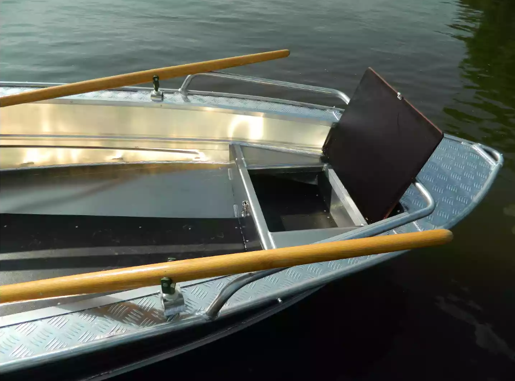 Алюминиевая лодка Wyatboat-390 У в Абакане
