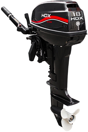 Лодочный мотор 2-х тактный HDX R series TE 18 BMS в Абакане