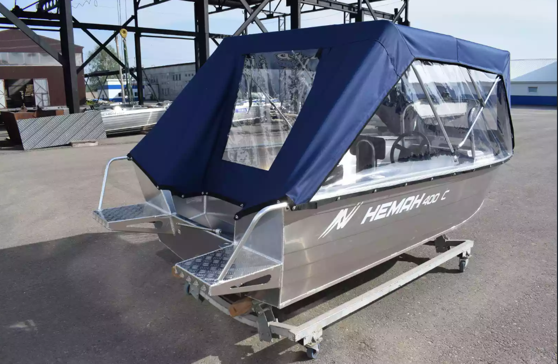 Алюминиевая лодка Неман-400 С в Абакане