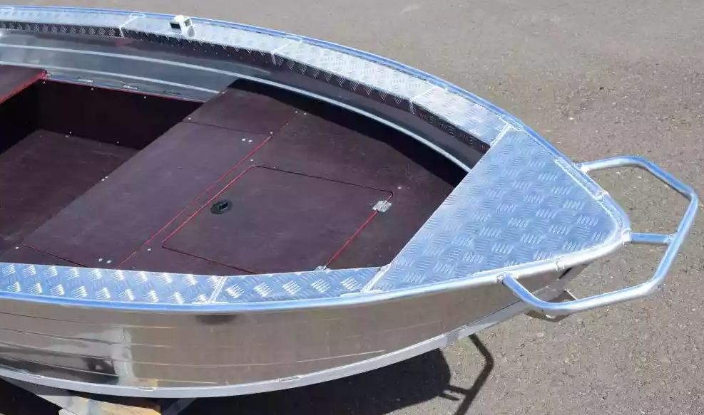 Алюминиевая лодка Wyatboat-390Р Fish в Абакане