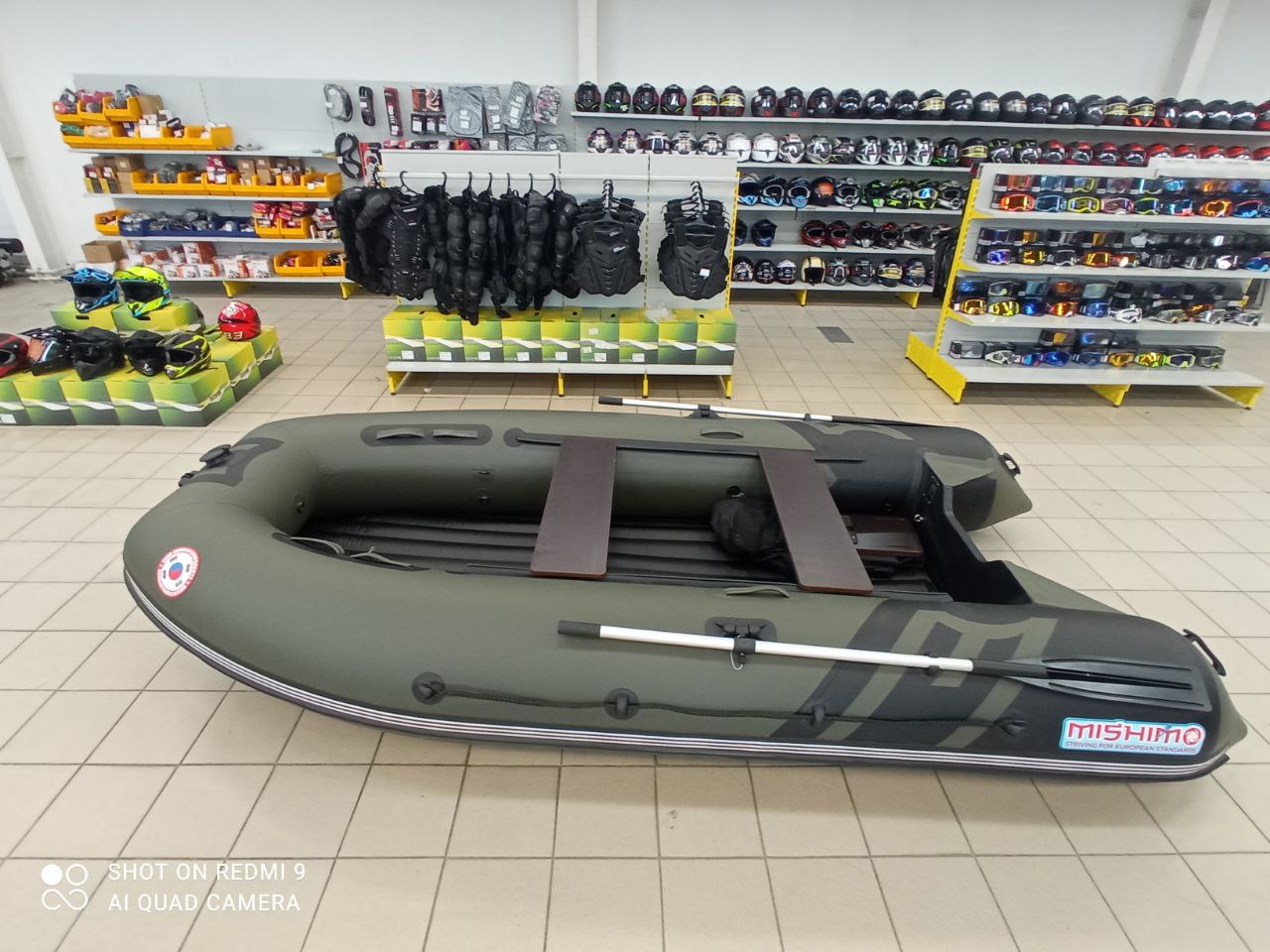 Лодка MISHIMO RIVER JET 390 под водомет в Абакане