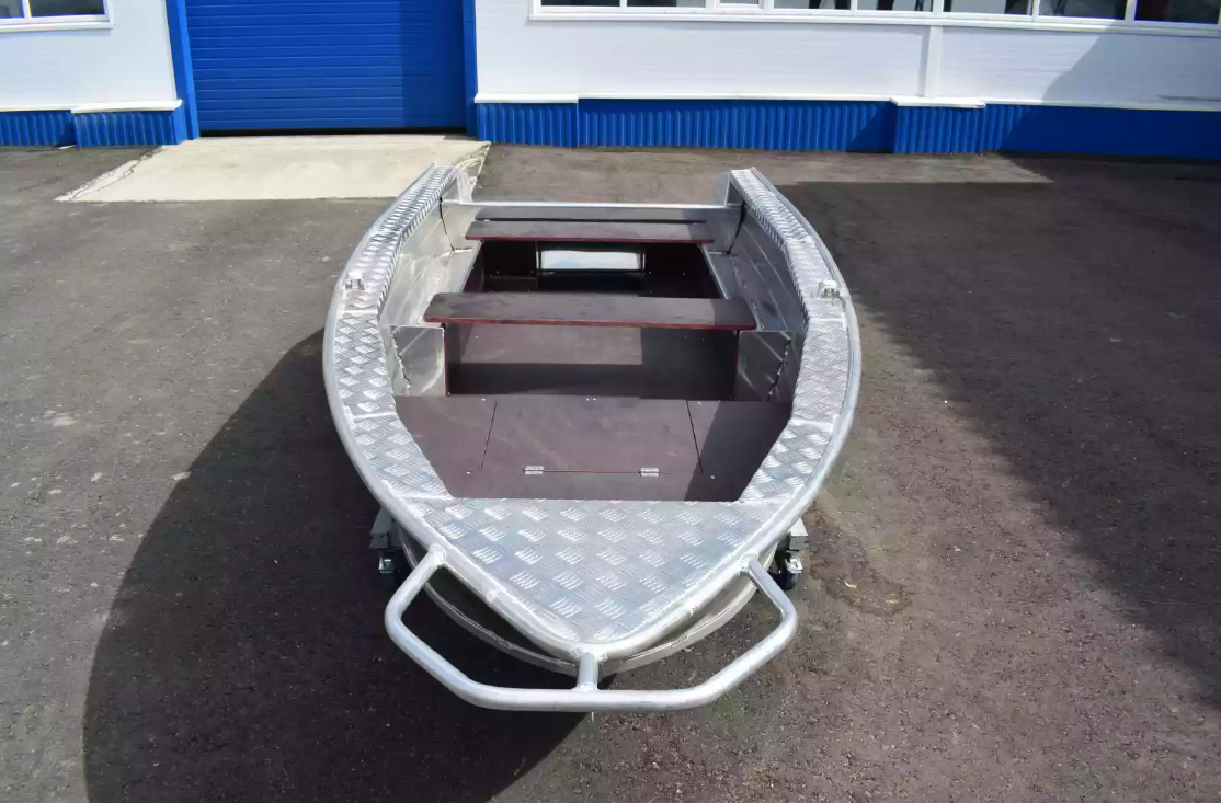 Алюминиевая лодка Wyatboat-390Р Увеличенный борт в Абакане