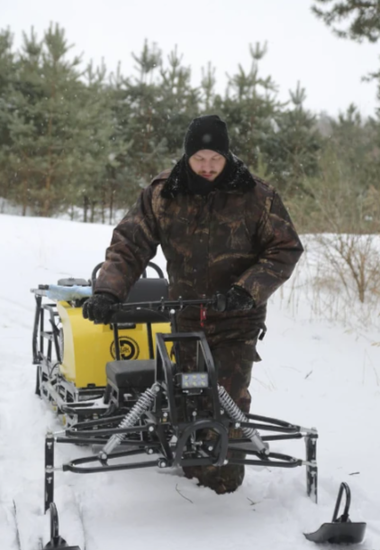 Мотобуксировщик РЫБАК PKD. PSD 9 л.с. (длинная база 1430мм) в Абакане