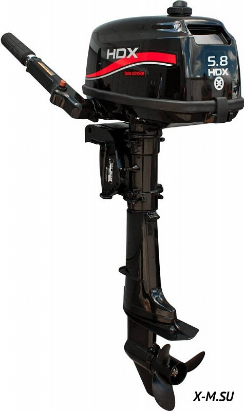 Лодочный мотор 2-х тактный HDX R series T 5,8 BMS в Абакане