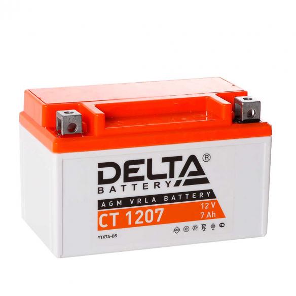 Аккумулятор Delta CT 1207 (12V / 7Ah) в Абакане