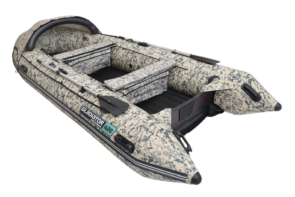 НАДУВНАЯ ЛОДКА GLADIATOR E350PRO в Абакане