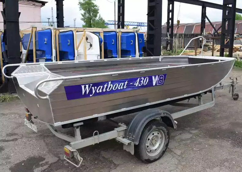 Алюминиевая лодка  Wyatboat-430 Master в Абакане