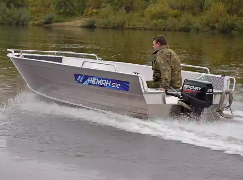 Алюминиевая лодка Неман-500 P в Абакане