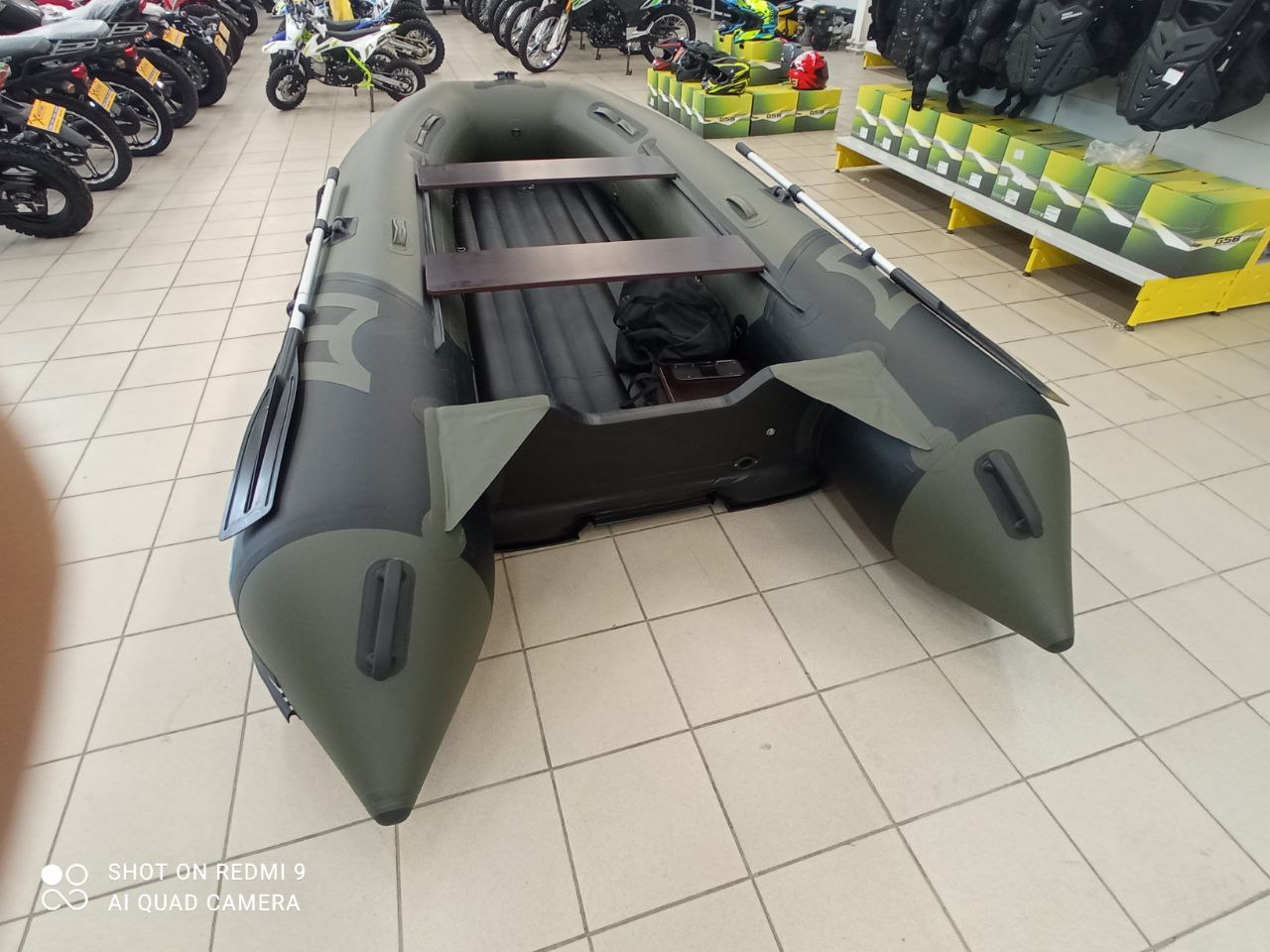 Лодка MISHIMO RIVER JET 390 под водомет в Абакане