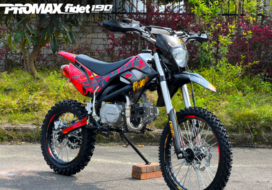 Мотоцикл (питбайк) PROMAX FIDET (ФАЙДЕТ) 190E MAX PRO LUX 19/16 в Абакане