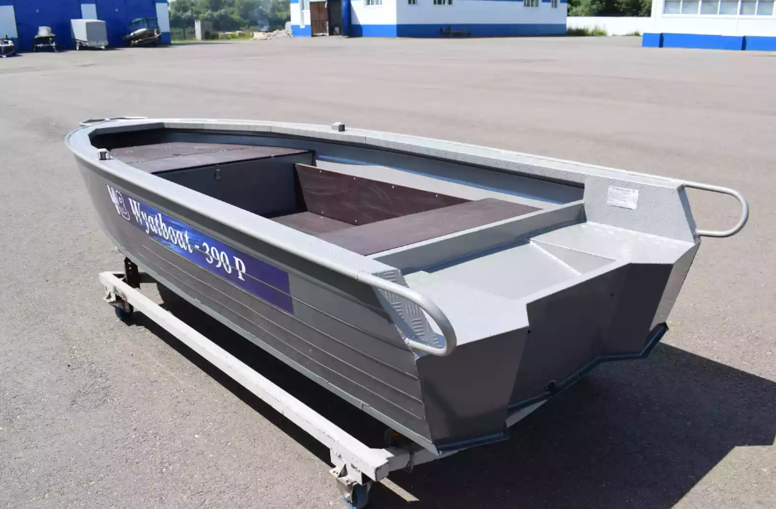 Алюминиевая лодка Wyatboat-390Р Fish в Абакане