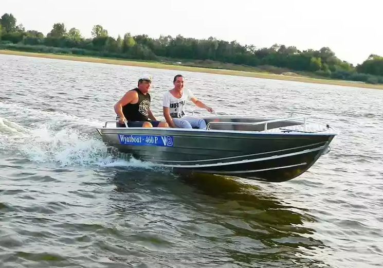 Алюминиевая лодка Wyatboat-460 P в Абакане