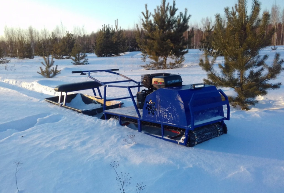 Мотобуксировщик Альбатрос-XLV 15 тележки, 1450 мм в Абакане