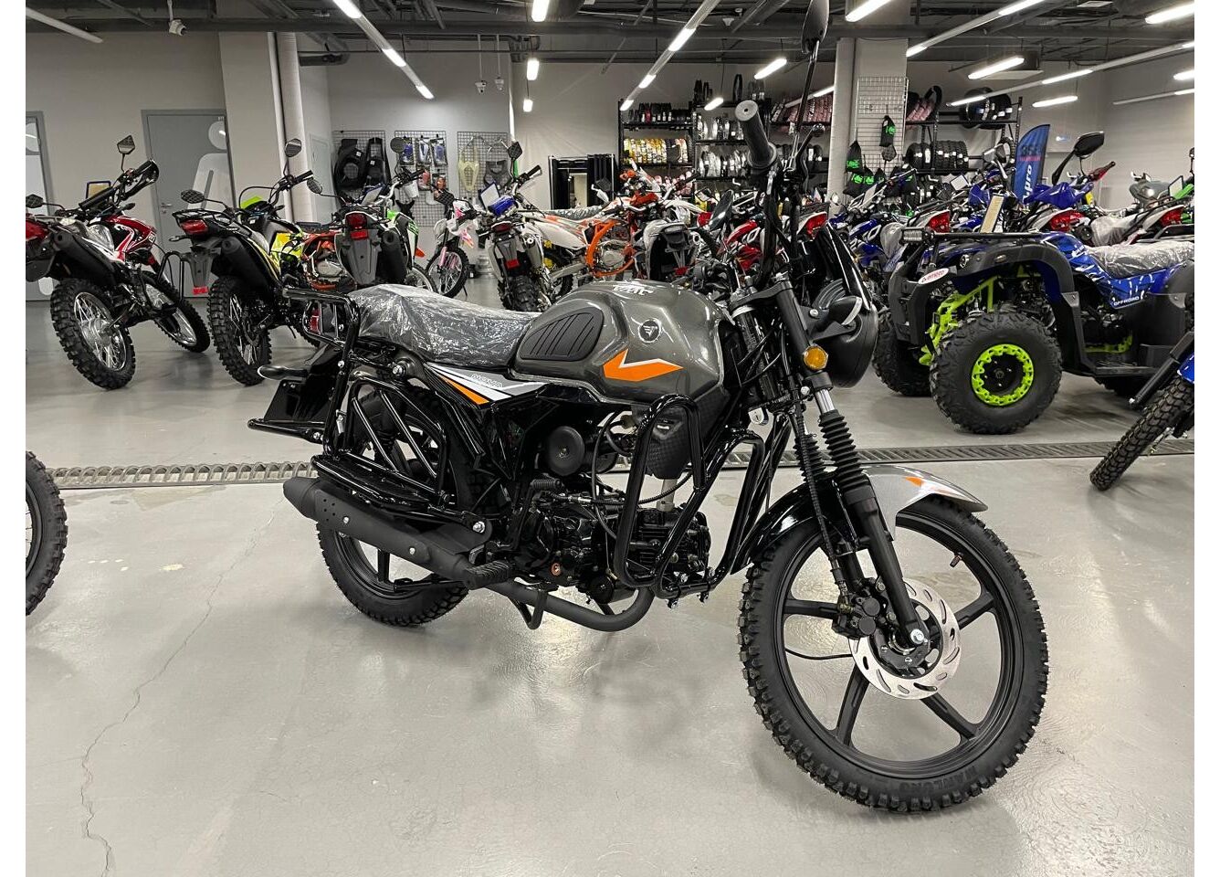 Мопед VMC NOVA 49сс (125сс) Led Full, дисковый тормоз, RKB RATO с баланс. валом, сигнализация в Абакане