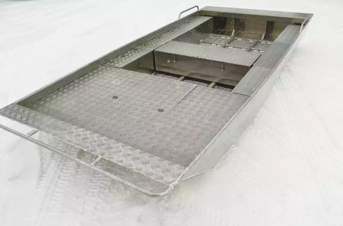 Алюминиевая лодка Wyatboat-390 Jonboat в Абакане