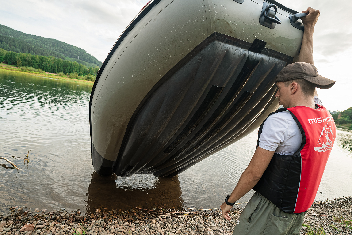 Лодка MISHIMO RIVER JET 390 под водомет в Абакане