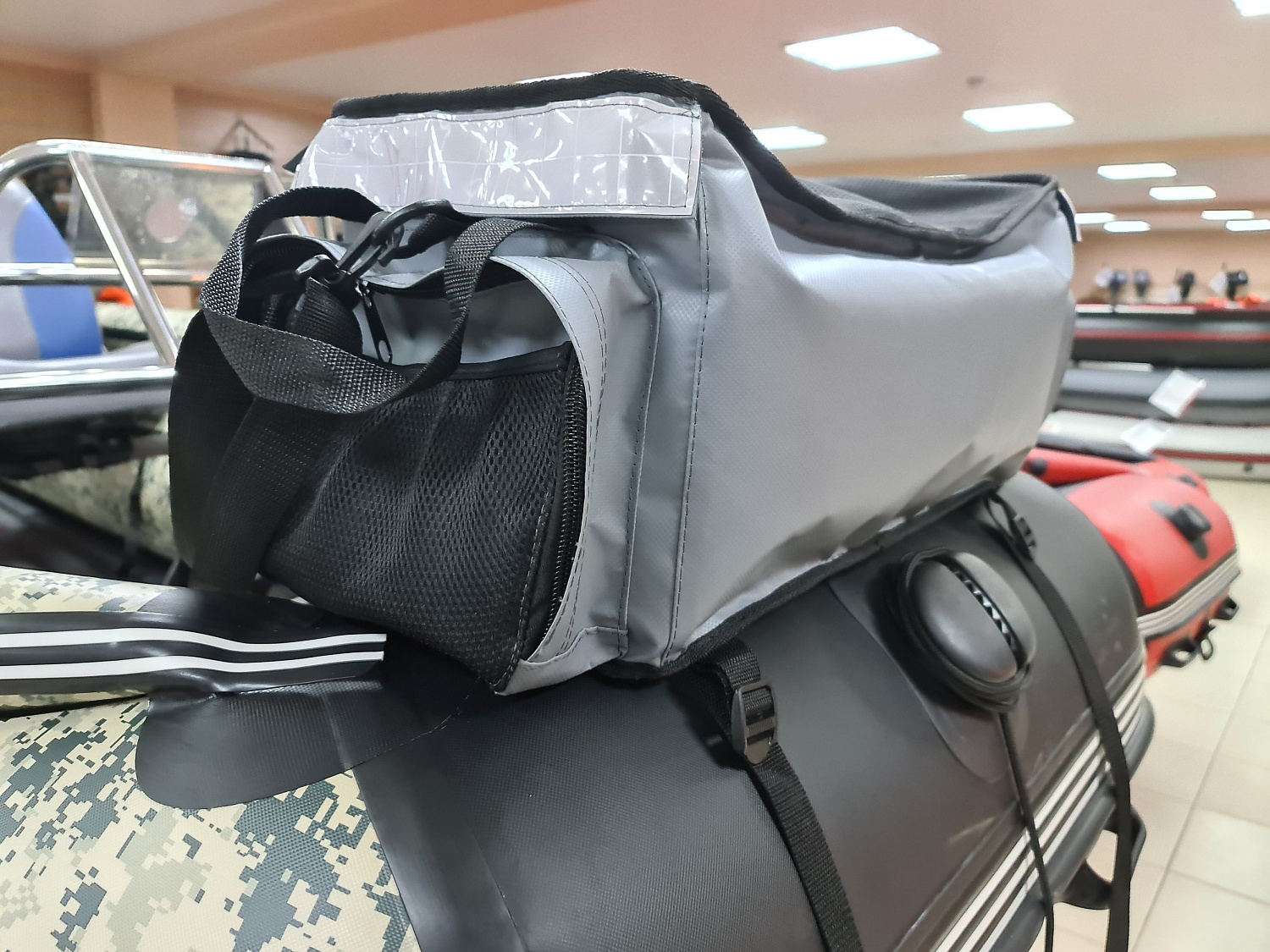 СУМКА ЛЮКС НА БАЛЛОН ДЛЯ ЛОДОК ПВХ 50Х25Х25 СМ в Абакане