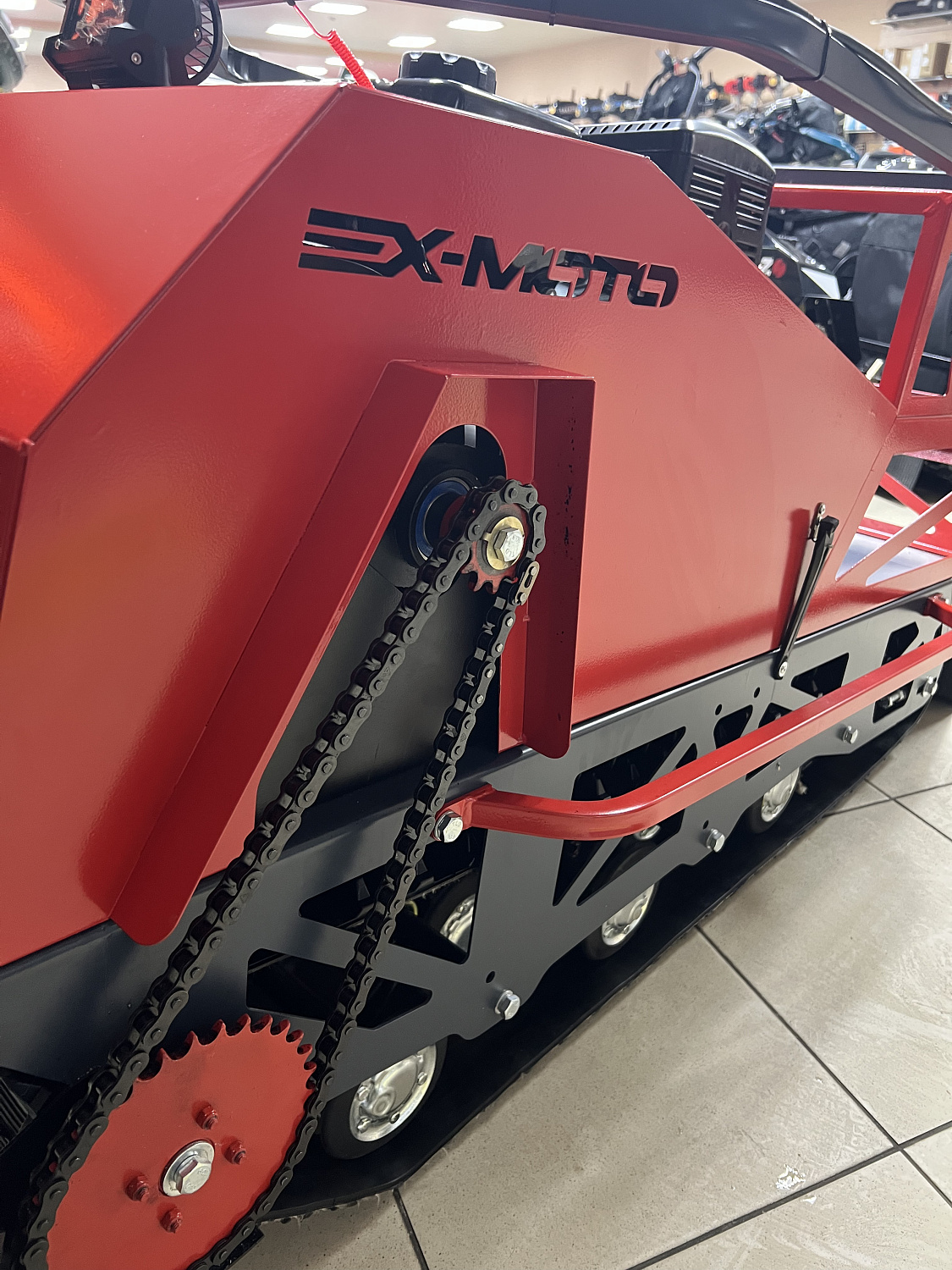 Мотобуксировщик EX-MOTO SNOWDOG S500 15л.с в Абакане