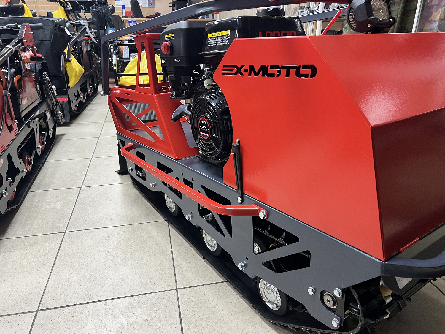 Мотобуксировщик EX-MOTO SNOWDOG S500 15л.с в Абакане