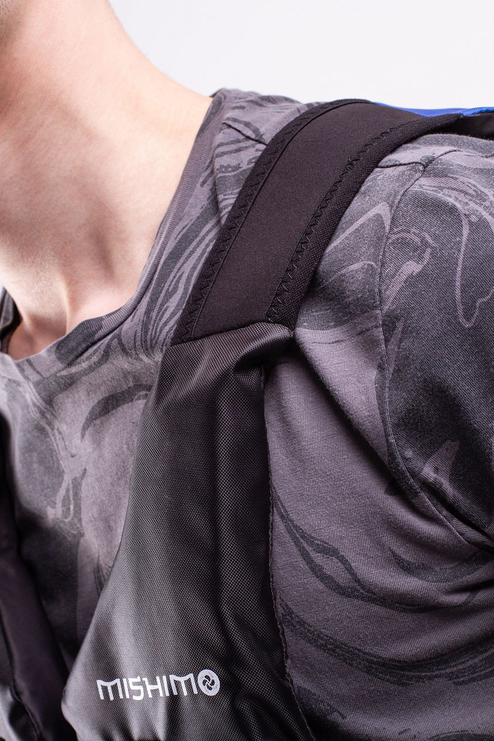 Жилет спасательный MISHIMO PRO Премиум качества Черно-синий в Абакане