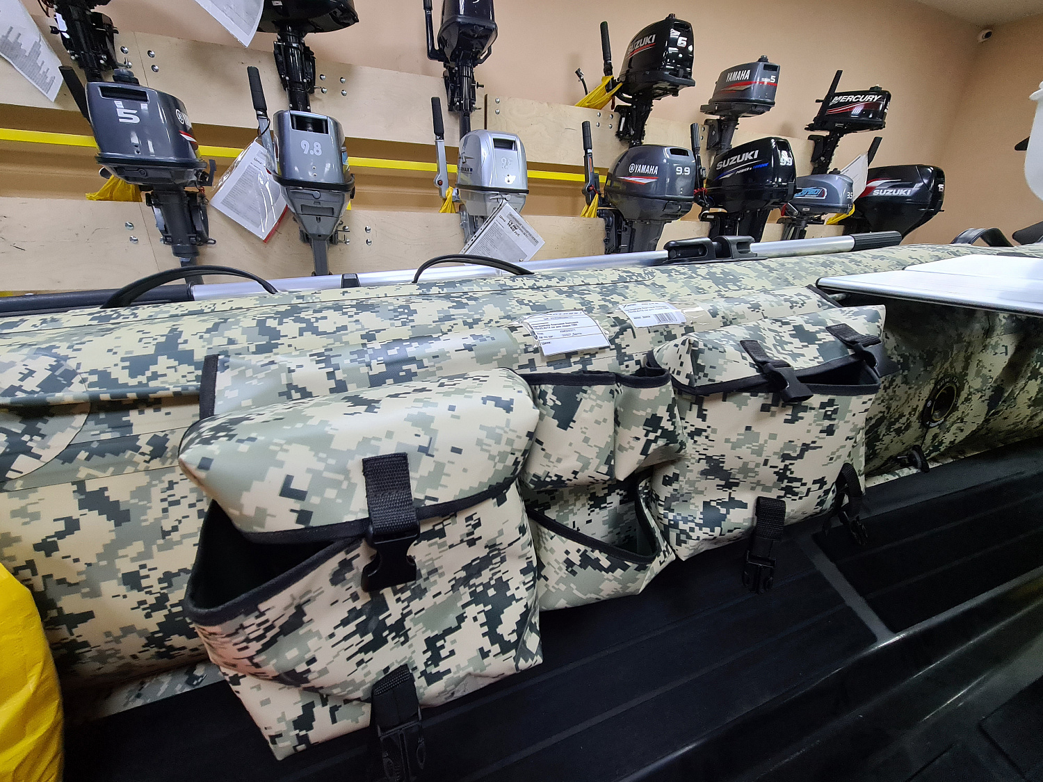 ОРГАНАЙЗЕР БОРТОВОЙ БОЛЬШОЙ ДЛЯ ЛОДОК ПВХ 70Х22,5Х12 СМ в Абакане