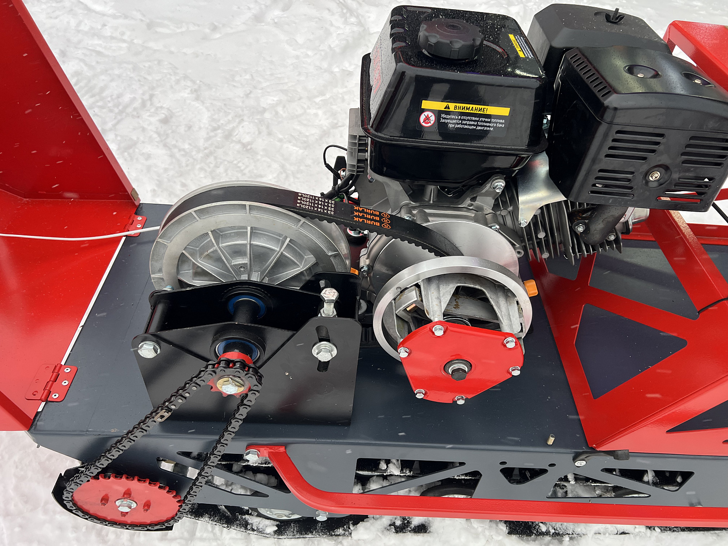 Мотобуксировщик EX-MOTO SNOWDOG S500 15л.с в Абакане