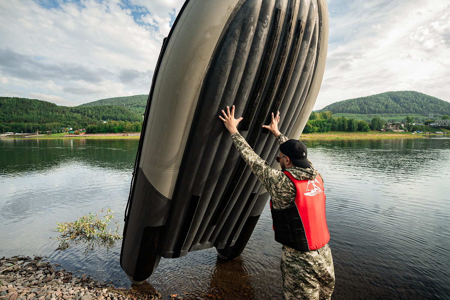Лодка MISHIMO RIVER JET 390 под водомет в Абакане
