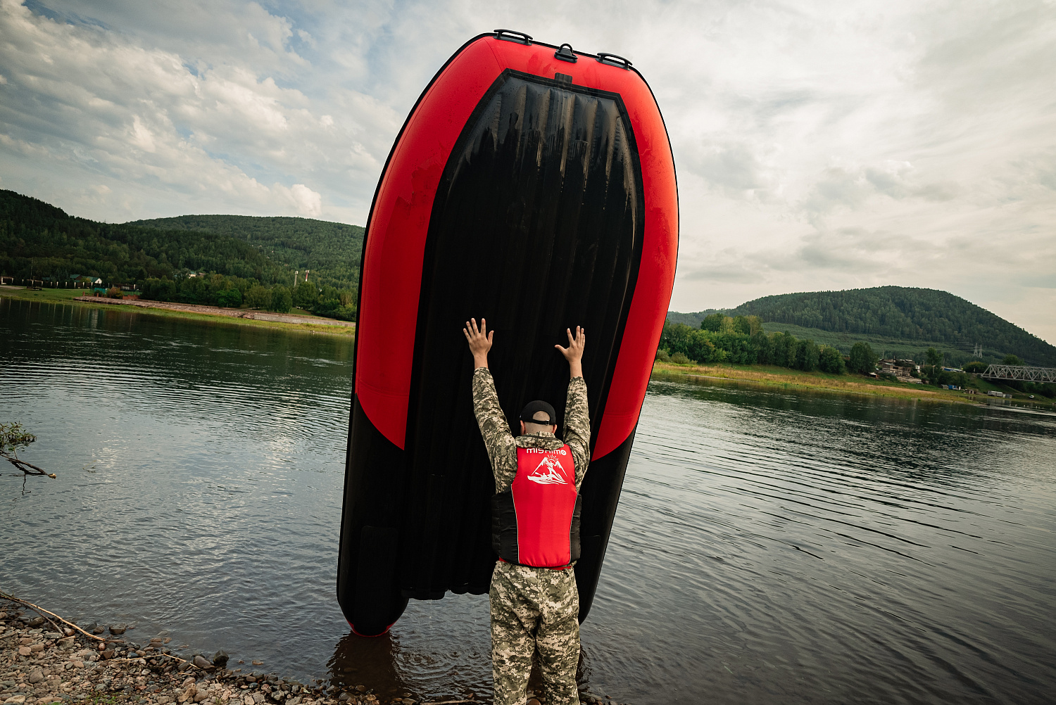 Лодка MISHIMO RIVER FJET PRO 470 под водомет в Абакане