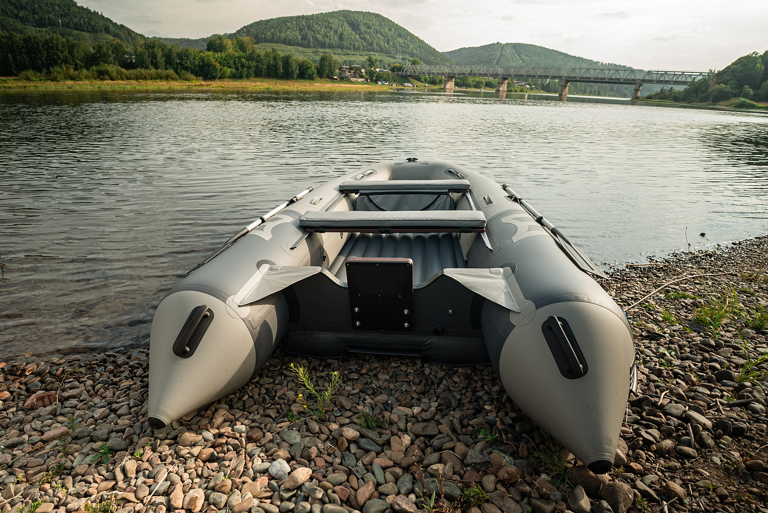 Лодка MISHIMO RIVER JET 390 под водомет в Абакане