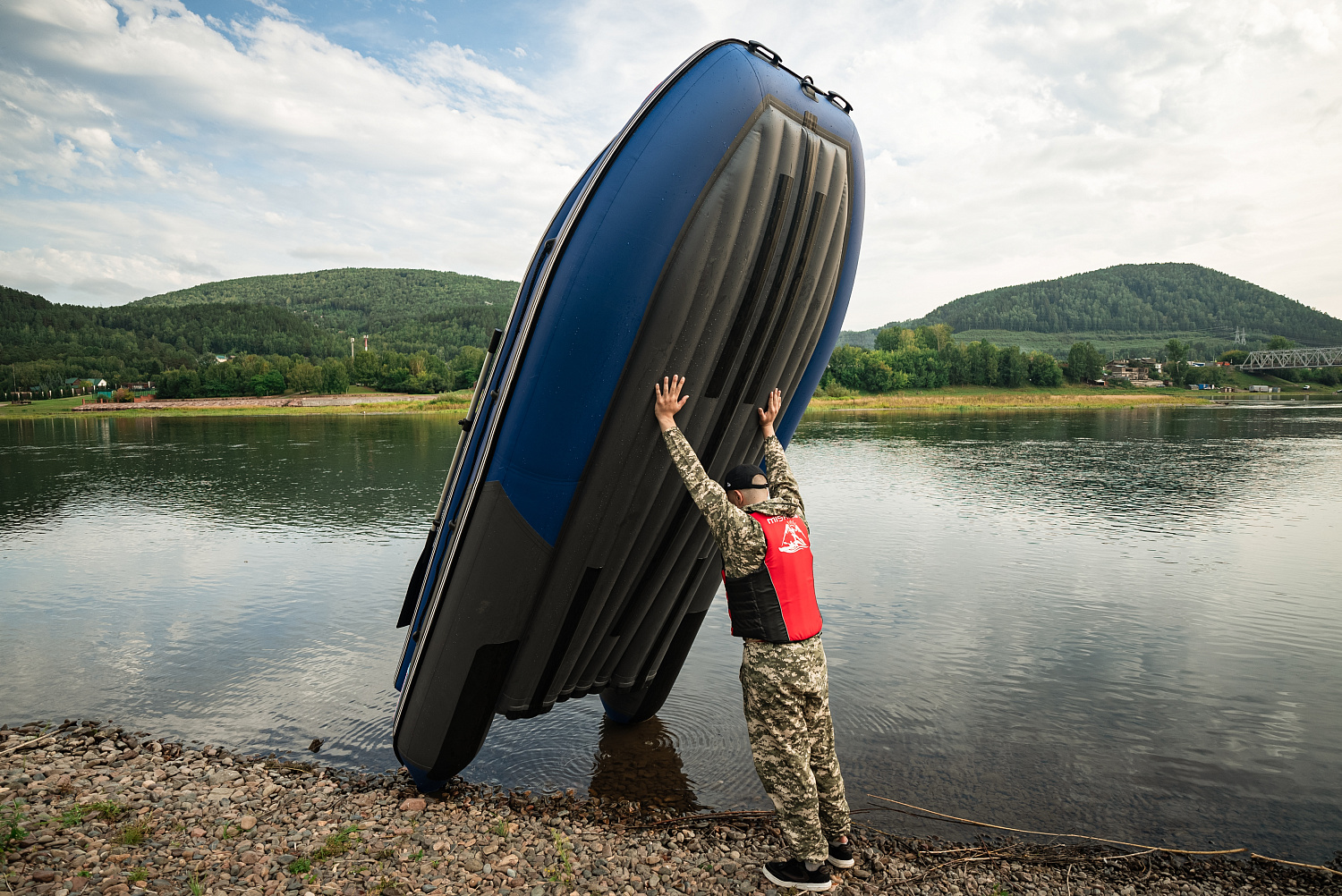 Лодка MISHIMO RIVER FJET PRO 470 под водомет в Абакане