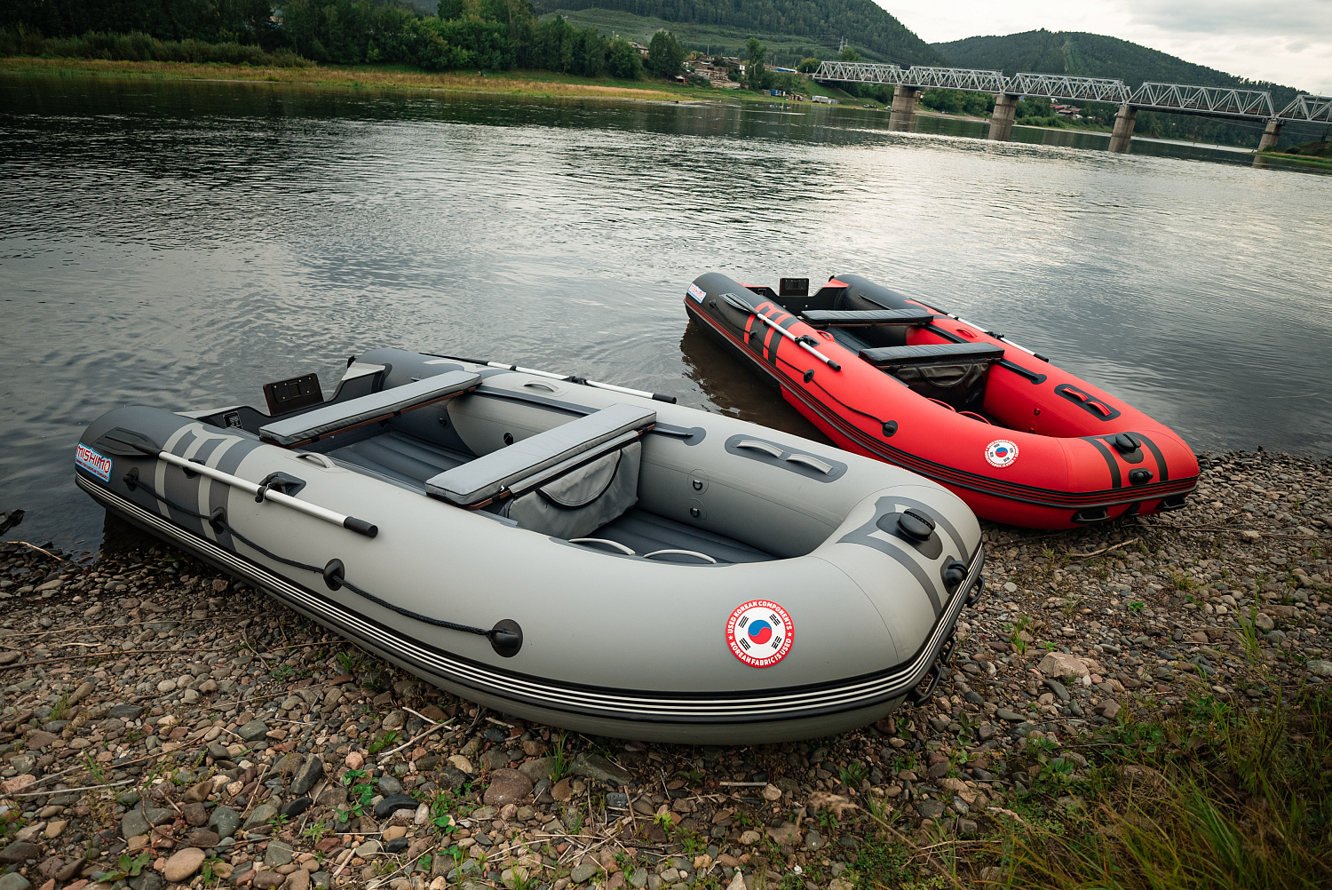 Лодка MISHIMO RIVER JET 390 под водомет в Абакане